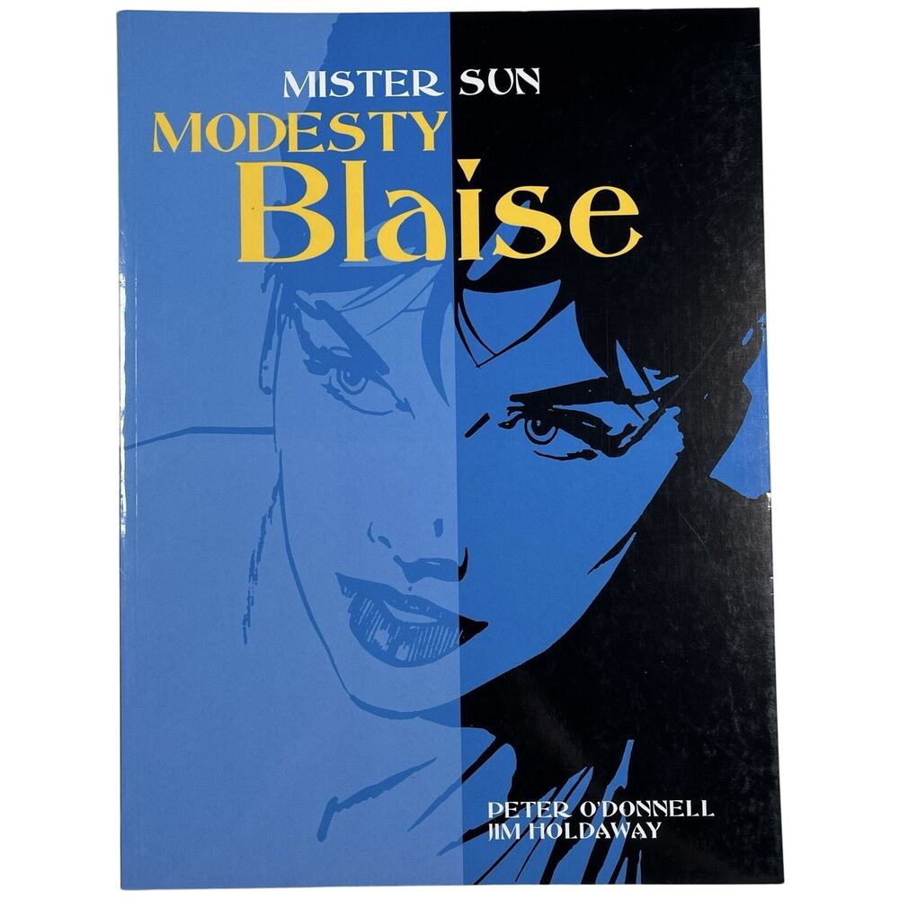 Modesty Blaise Mister Sun Paperback Comic Peter O'Donnell Titan‎ Books 2004 Rare